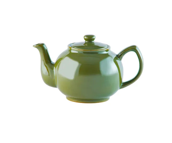 Olive Green 6Cup Teapot