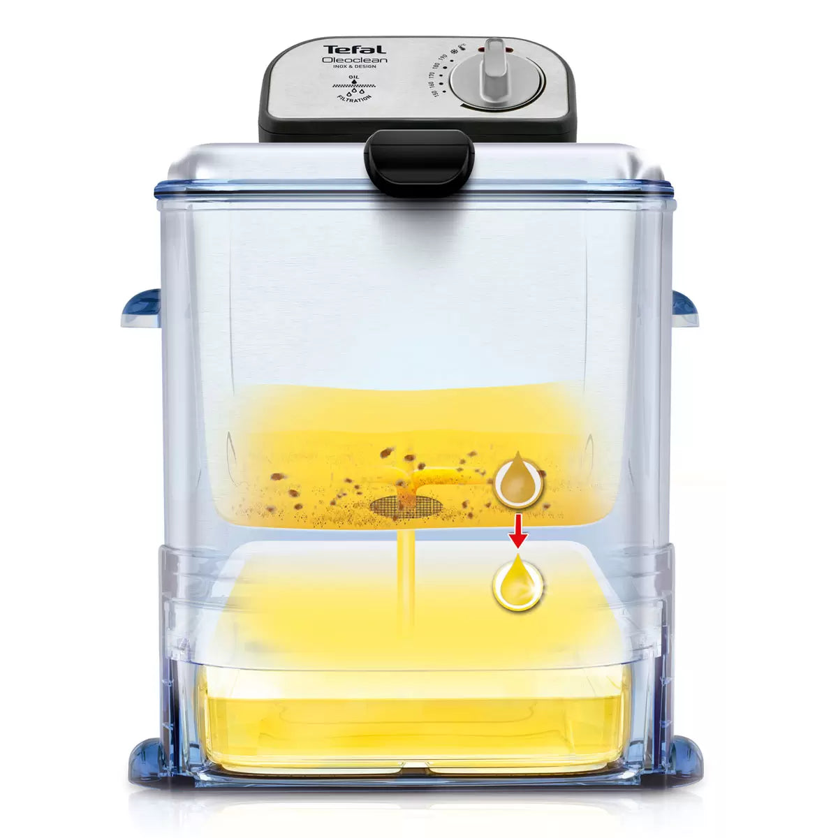 Tefal Oleoclean Pro Professional Deep Fat Fryer 3.5Ltr FR804140