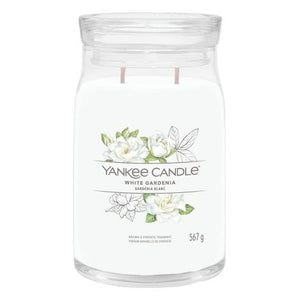 Yankee Candle signature large jar white gardenia