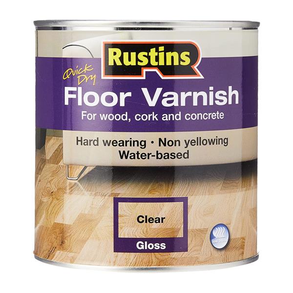 Rustins Floor Varnish Clear Gloss 2.5Ltr