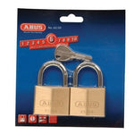 Load image into Gallery viewer, Abus Compact Brass Padlock Twin 50mm
