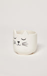 Load image into Gallery viewer, Mini Cat&#39;s Whiskers White Planter
