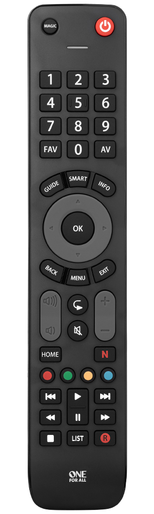 One For All Evolve Universal TV Remote with Smart Buttons
