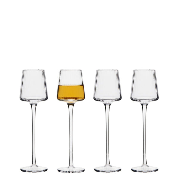 Set of 4 Empire Liqueur Glasses