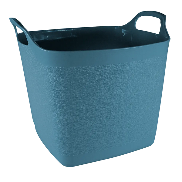 25 L Square Flexi-Tub Denim Blue