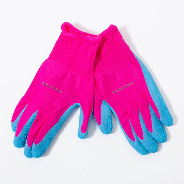 Kids Gardening Gloves | Latex Pink XXXS