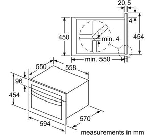 Bosch Combination Oven S/S