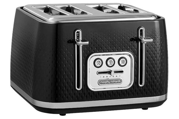 Morphy Richards Verve 4 Slice Toaster | 243010 | Black