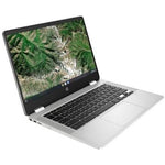 Load image into Gallery viewer, HP Chromebook 14&quot; FHD 4GB/64GB Laptop - Mineral Silver | 14A-CA0005NA
