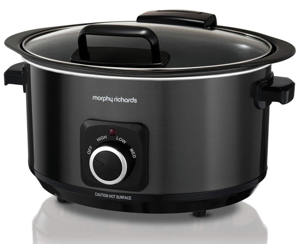 Morphy Richards Sear & Stew 6.5L Hinged Lid Slow Cooker