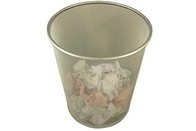 Mesh Waste Paper Basket Small