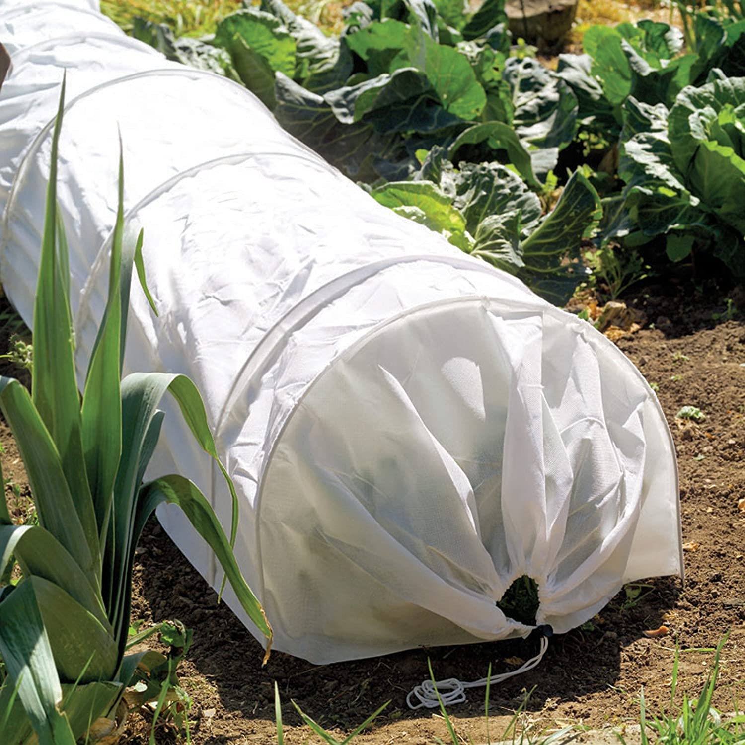 Grow It Fleece Tunnel with PVC Cover, White | 08771