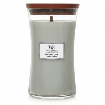 Woodwick Lavender & Cedar Large Jar