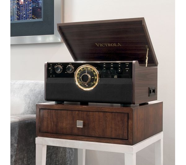 VICTROLA Empire VTA270B 6in1 Belt Drive Bluetooth Music Centre Ma