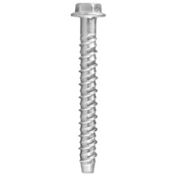R-LX Concrete Screw Anchor M10 12,5x140 mm, Hex with Flange, Zinc Plated [BAG OF 10]