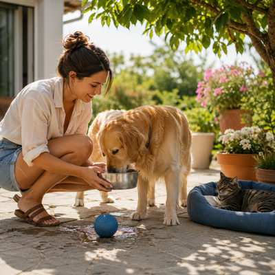 Warm Weather Pet Care Tips: How to Keep Pets Cool in Summer Tips 