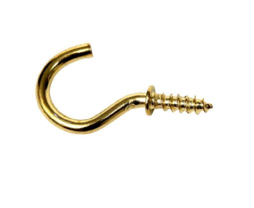 Phx 1" steel cup hooks with plastic coating, set of 4 for kitchen organization – Keans Claremorris
