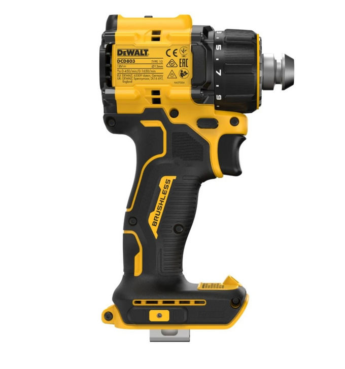 DeWalt XR Multi-Head Drill Driver 18V Bare Unit |DCD803NT - Image 3