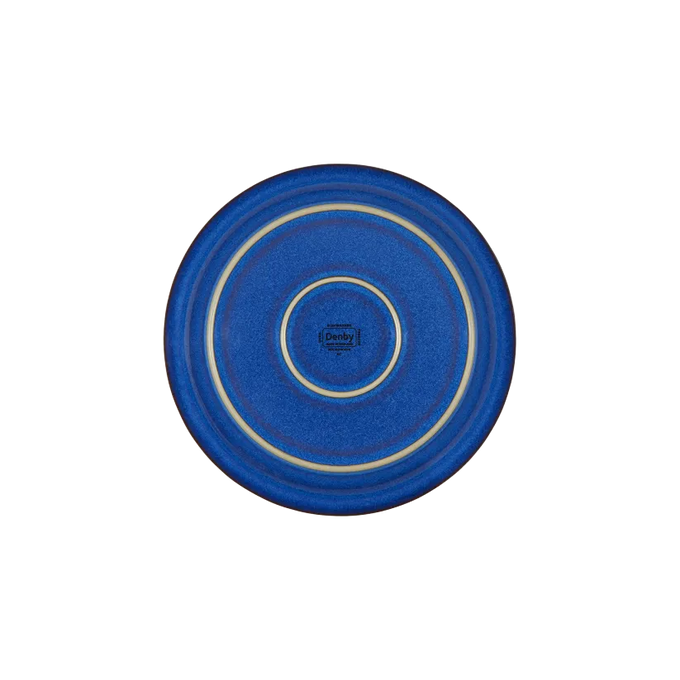 Denby Medium Plate - Imperial Blue - Image 4