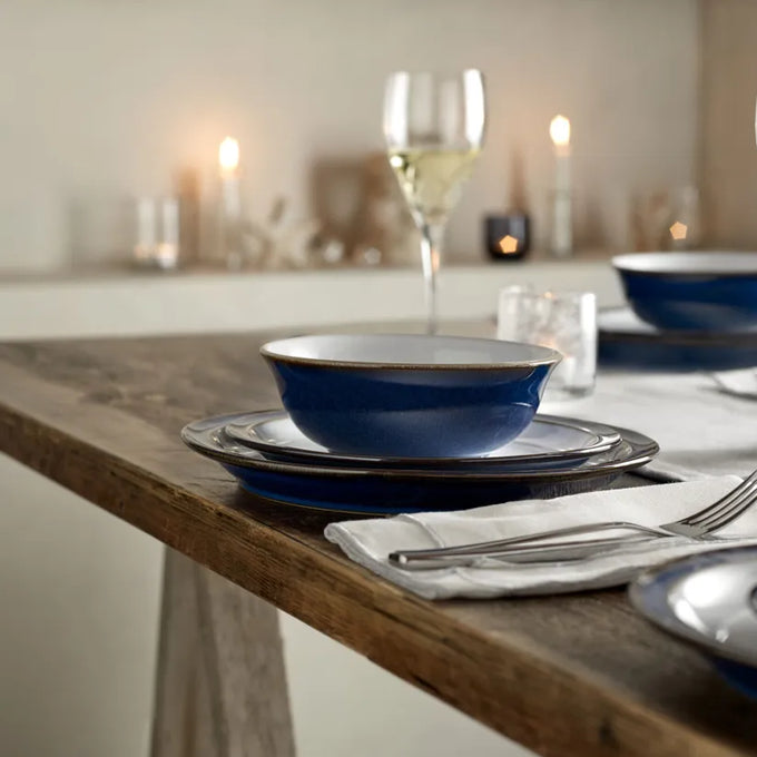 Denby Cereal Bowl - Imperial Blue - Image 2