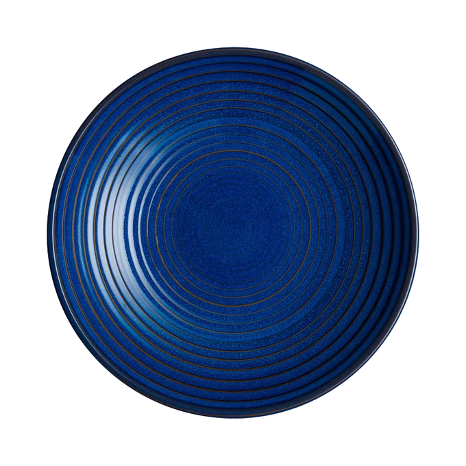 Denby Medium Rigged Bowl - Imperial Blue - Image 2