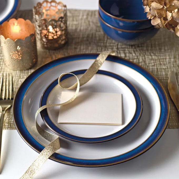 Denby 12 Piece Dinner Set - Imperial Blue - Image 6