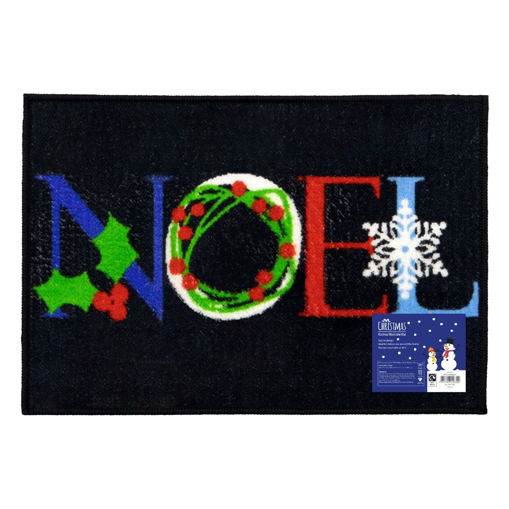 Christmas Machine Washable “Noel” Mat – 40 x 75cm - Image 4