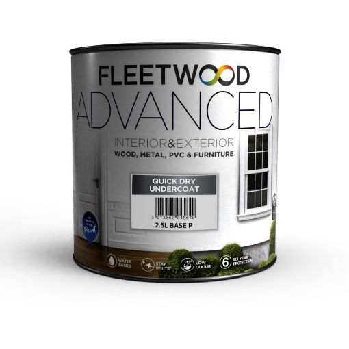 Fleetwood Advanced Quick Dry Undercoat White 1ltr