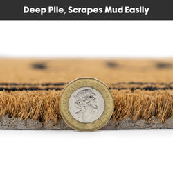 Latex Coir -Welcome Border Mat 40x60cm