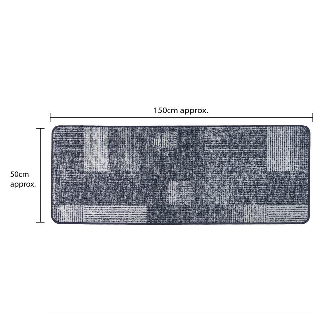 Fiora Machine Washable Runner, 50 x 150cm, Muted Matrix - Image 6