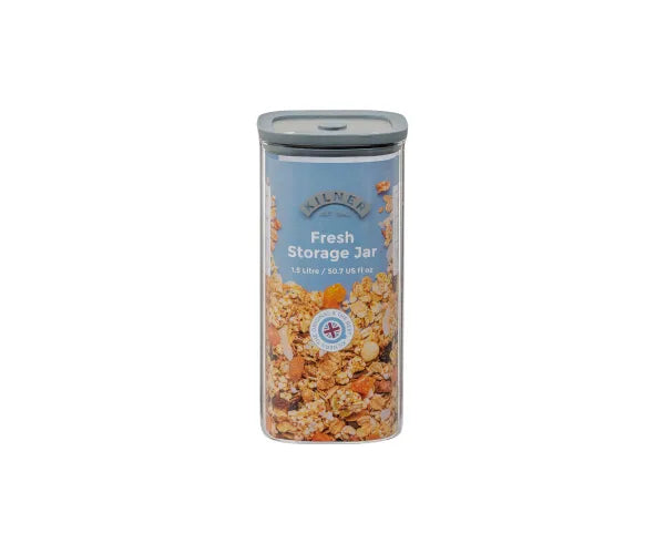Kilner Fresh Storage Square Jar 1.5 Litre - Image 3