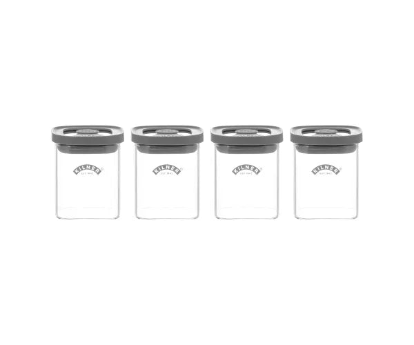 Fresh Storage 4Pce Spice Jar Set 0.16 Litre
