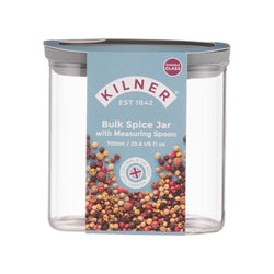 Kilner Fresh Storage 700ml Spice Jar / Measure Spoon