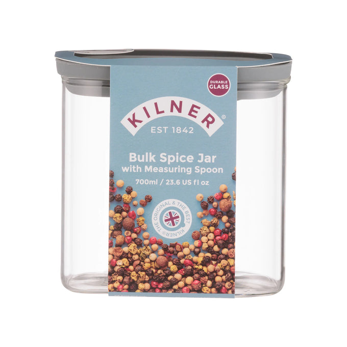 Kilner Fresh Storage 700ml Spice Jar / Measure Spoon - Image 2
