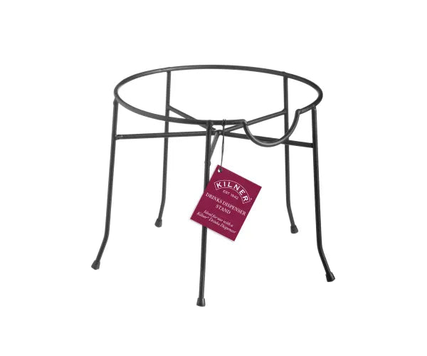 Kilner Round Drinks Dispenser Stand with wooden base – stylish beverage server | Keans Claremorris