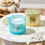 Load image into Gallery viewer, Sea Salt 2 Wick Ellipse Candle

