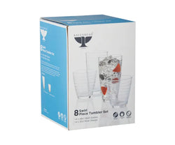 Ravenhead Essentials Swirl Tumbler Set 8 Piece