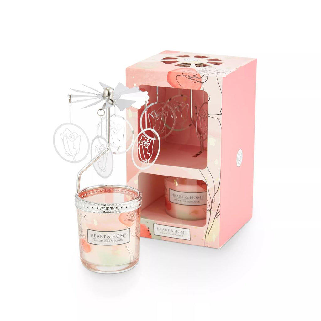With Love Mini Candle & Carousel Gift Set