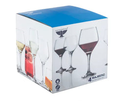 Ravenhead Majestic Set Of 4 Red Wine Glasses 42Cl