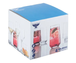 Ravenhead Majestic Set Of 4 Hiballs Glasses 38Cl