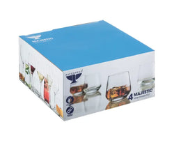 Ravenhead Majestic Set Of 4 Mixers Glasses 31Cl