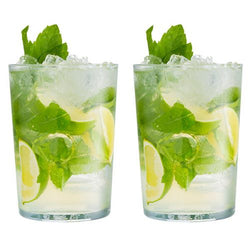 Ravenhead Entertain Set of 2 Mojito Glasses 52cl with wide mouth for muddling, ideal for cocktails – Keans Claremorris