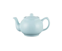 Pastel Blue 6 Cup Teapot, 1100ml stoneware with non-drip spout, ergonomic handle, dishwasher safe – Keans Claremorris.
