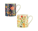 Load image into Gallery viewer, Wild Flower Fine China Assorted Mugs 400Ml
