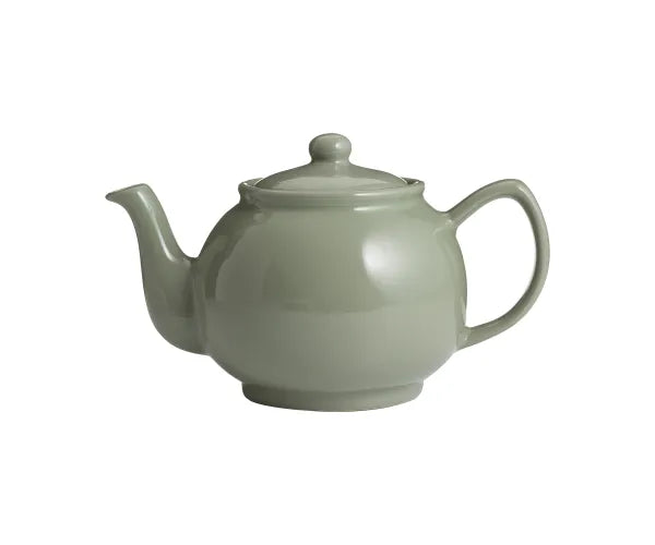 Sage Green 6 Cup Teapot with Ceramic Finish – Stylish and Durable | Keans Claremorris
