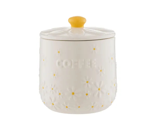 Daisy Coffee Jar