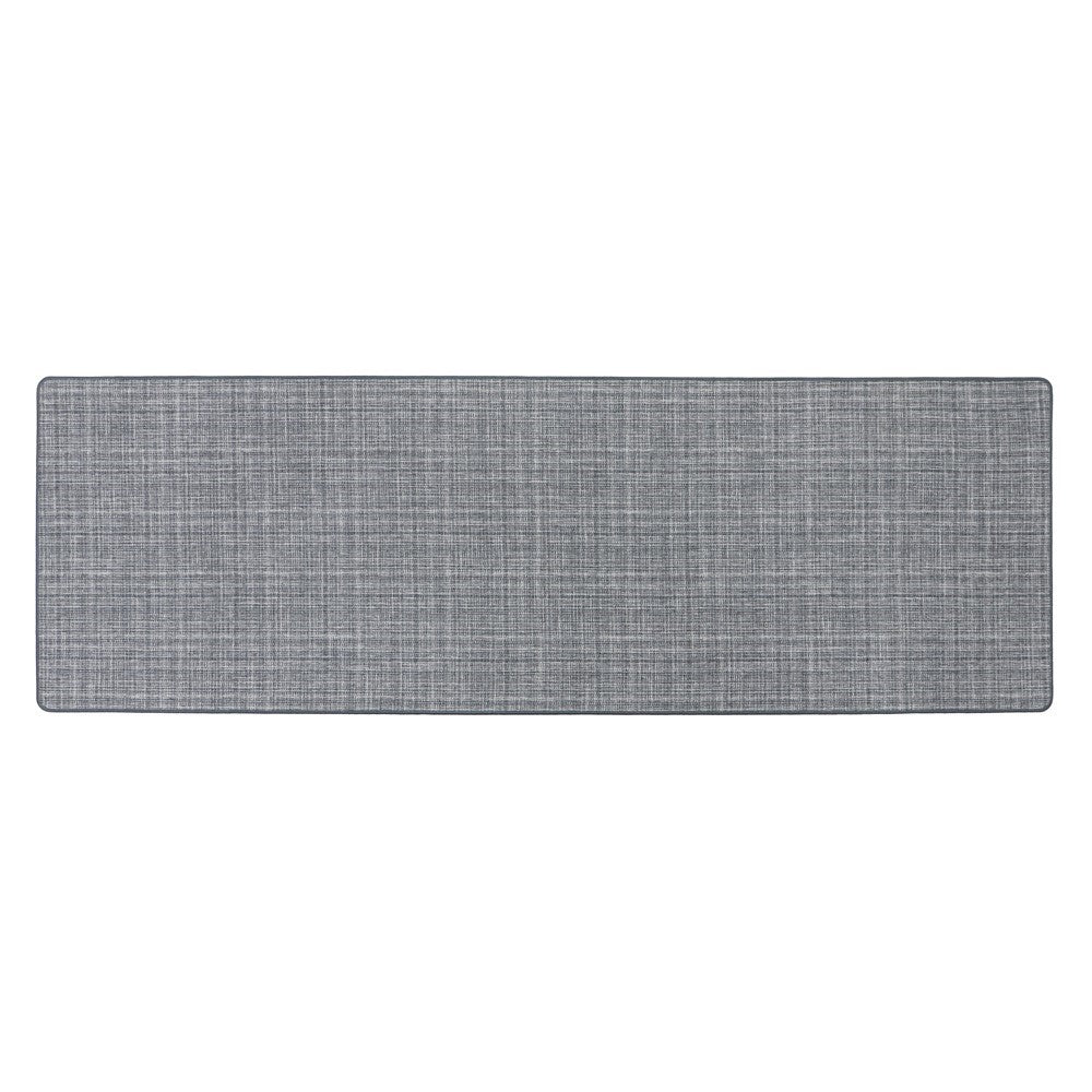 Elegance Indoor Runner 50x150cm with linen effect, non-slip rubber backing, machine washable, perfect for hallways – Keans