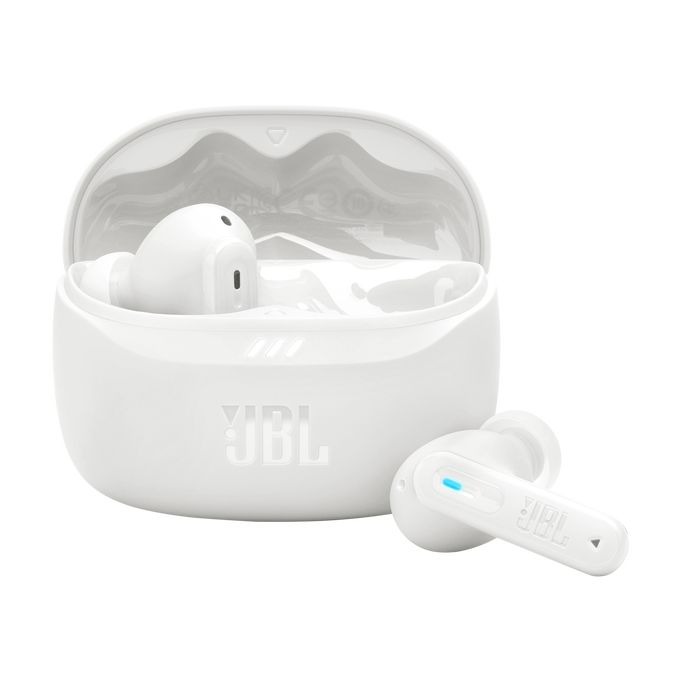JBL Tune Beam 2 True Wireless Noise-Cancelling Earbuds White - Image 1