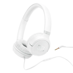 JBL Tune 530 On-Ear Wired Headphones Pure Bass White| JBLT530WHT Keans Claremorris