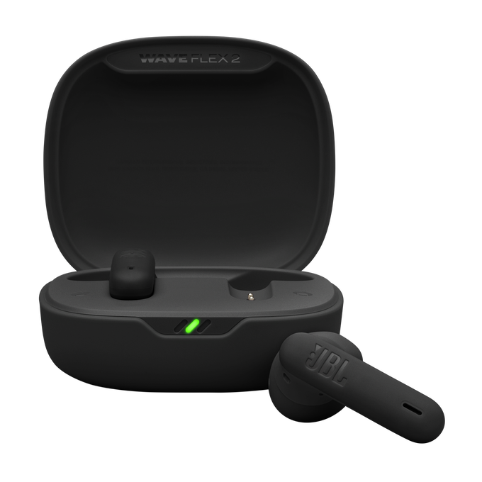 JBL Wave Flex 2 True Wireless Earbuds Black - Image 1